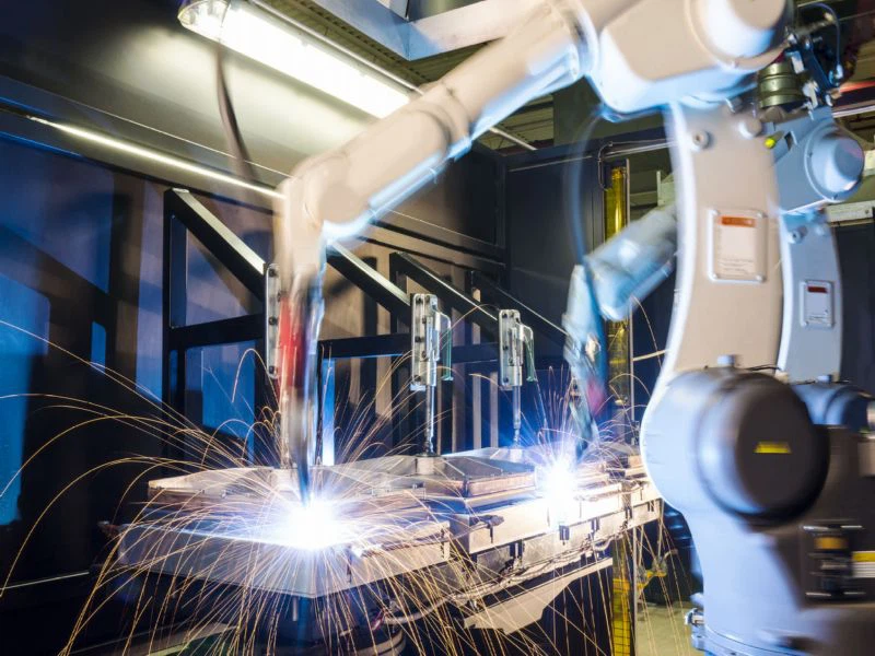 Welding arm Welding arm