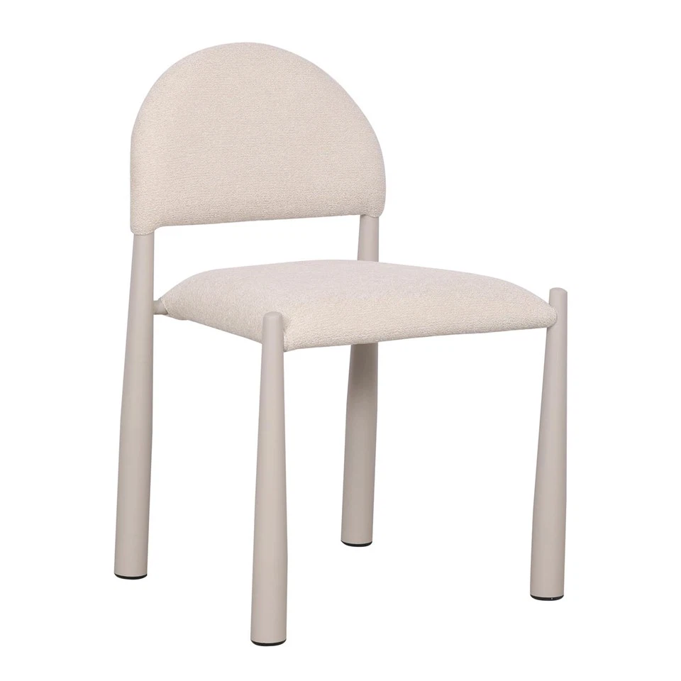 White Minimalist Design Dining Chair